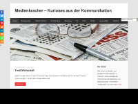 medienkracher.de Webseite Vorschau