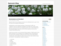 sanicula.wordpress.com Webseite Vorschau