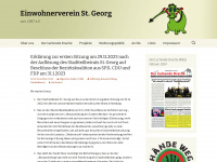 ev-stgeorg.de Webseite Vorschau