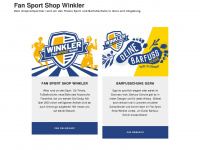 fansportshop-winkler.de Webseite Vorschau