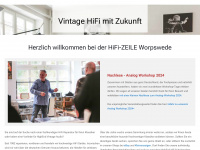 hifi-zeile.de Webseite Vorschau