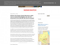 sudanwatch.blogspot.com Webseite Vorschau