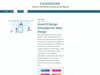flickholdr.com Webseite Vorschau