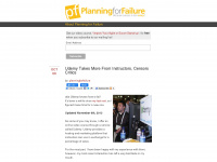 planningforfailure.com Webseite Vorschau