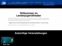 landesjugendtheater.at Webseite Vorschau