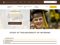 uwyo.edu Webseite Vorschau