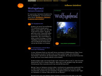 halloween-kinderkrimi.de Webseite Vorschau
