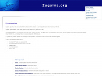 zugaina.org Webseite Vorschau