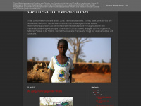 caritas-westafrika.blogspot.com Webseite Vorschau