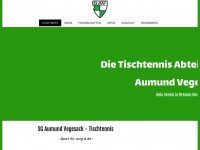 sav-tischtennis.de Webseite Vorschau