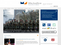 mejudice.nl Webseite Vorschau