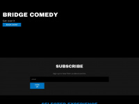 bridgecomedy.com Webseite Vorschau