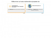 mathematik-olympiaden.de Webseite Vorschau