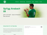 spvgg-ansbach.de Webseite Vorschau