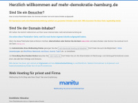 mehr-demokratie-hamburg.de Webseite Vorschau