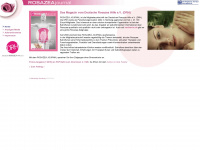 rosazea-journal.de Webseite Vorschau