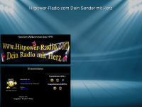 hitpower-radio.com Webseite Vorschau
