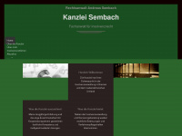 kanzlei-sembach.de Webseite Vorschau