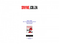 snyke.co.za Webseite Vorschau