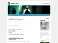 leslieleon.net Webseite Vorschau