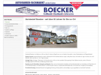 autobedarf-boecker.de Webseite Vorschau