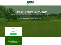 nitra-golf.de Webseite Vorschau