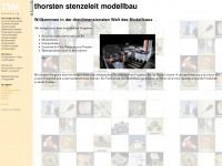 stenzeleit-modellbau.de Webseite Vorschau