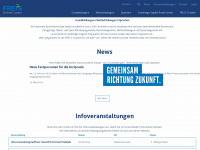 freisschulen.ch Webseite Vorschau