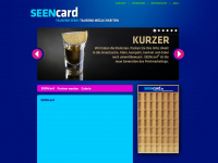seencard.de Webseite Vorschau