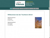 tischlerei-g-ullrich.de Webseite Vorschau