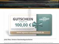 agentur-streckenbach.de Webseite Vorschau