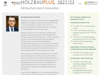 holzbauplus-wettbewerb.info Webseite Vorschau