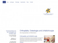 ortho-weinheim.de Webseite Vorschau