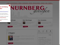 nuernberg-geniessen.de Webseite Vorschau