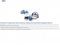 dph.co.za Webseite Vorschau