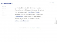 lefoodink.com Webseite Vorschau