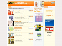 lamellen.com Webseite Vorschau