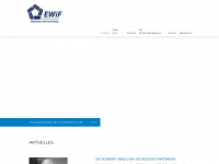 ewif.de Webseite Vorschau