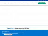 amedis.ch Webseite Vorschau