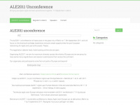 ale2011.eu Webseite Vorschau