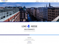 lueke-reese.de Webseite Vorschau