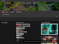 kultplatz.net Webseite Vorschau