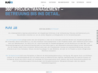 kai18-projekte.de Webseite Vorschau