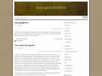 quergeschnitten.wordpress.com Thumbnail