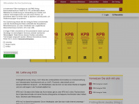 kpb-inso.de Webseite Vorschau