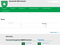 moertschach.gv.at Webseite Vorschau
