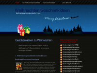 weihnachten-geschenkideen.com Webseite Vorschau