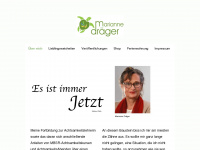 marianne-draeger.com Webseite Vorschau