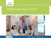 alpavit.de Webseite Vorschau