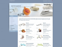 keychains.de Webseite Vorschau